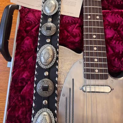 James Trussart Steelcaster Gator Top 2002 - Chrome Gator Skin image 8