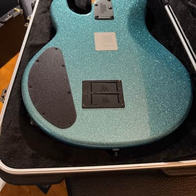 Ernie Ball stingray special HH Aqua sparkle stingray special 2019 - Aqua sparkle image 4