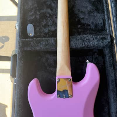 Fender Squier Mini Stratocaster - Shell Pink with Hard Case Bild 9