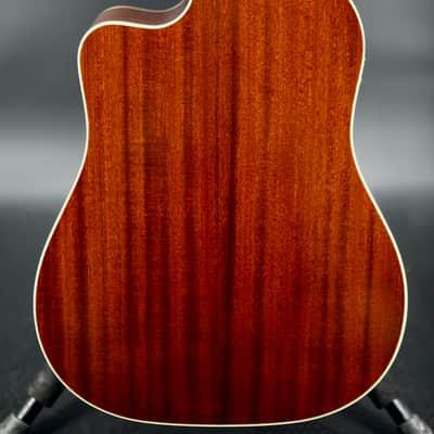 Epiphone Inspired By Gibson J-45 EC 2024 Aged Vintage Sunburst Gloss image 9