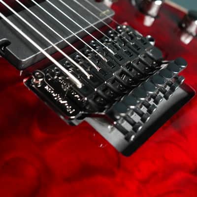 Schecter Hellraiser C-8 FR - Black Cherry (BCH) (1824) image 5