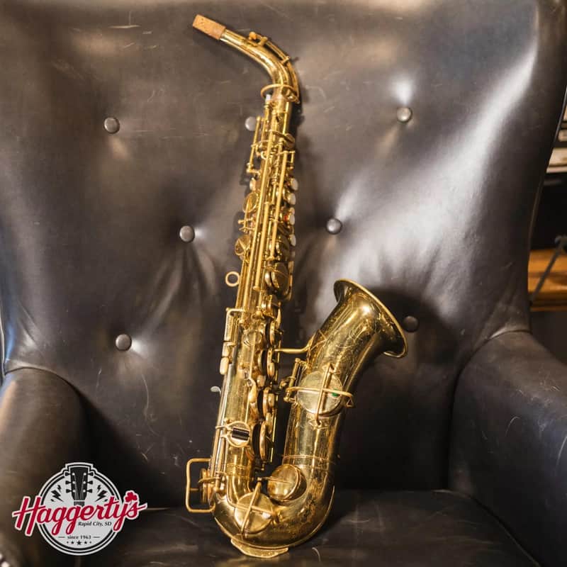 Martin Late 20's Low Pitch Alto Saxophone with Hardshell Case - Used image 1