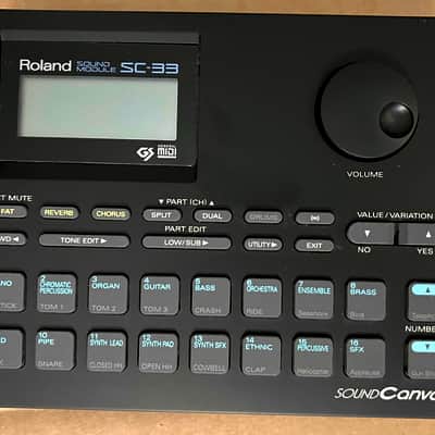 Roland Sound Canvas SC-33 Sound/Synth Module