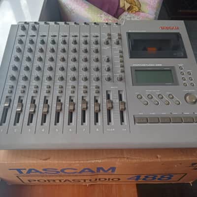 TASCAM Portastudio 488 8-Track Cassette Recorder 1990s - Gray image 12