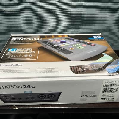 PreSonus ioStation 24c USB-C Audio Interface and DAW Controller 2020 - Present - Gray image 24