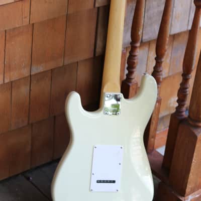 Fender squire strat Korean made - white image 8