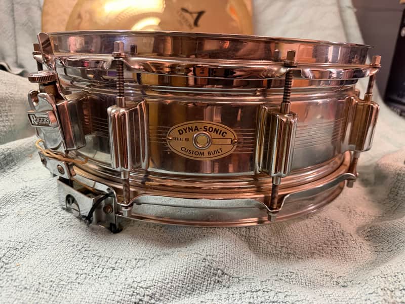 Rogers DYNA-SONIC 60’s snare drum custom built 8417 serial 60’s image 1