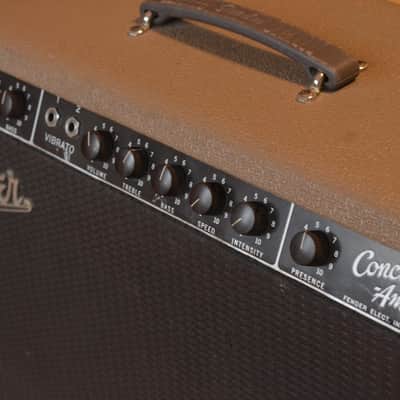 1961 Fender Concert Amp 6G12-A Brownface image 2