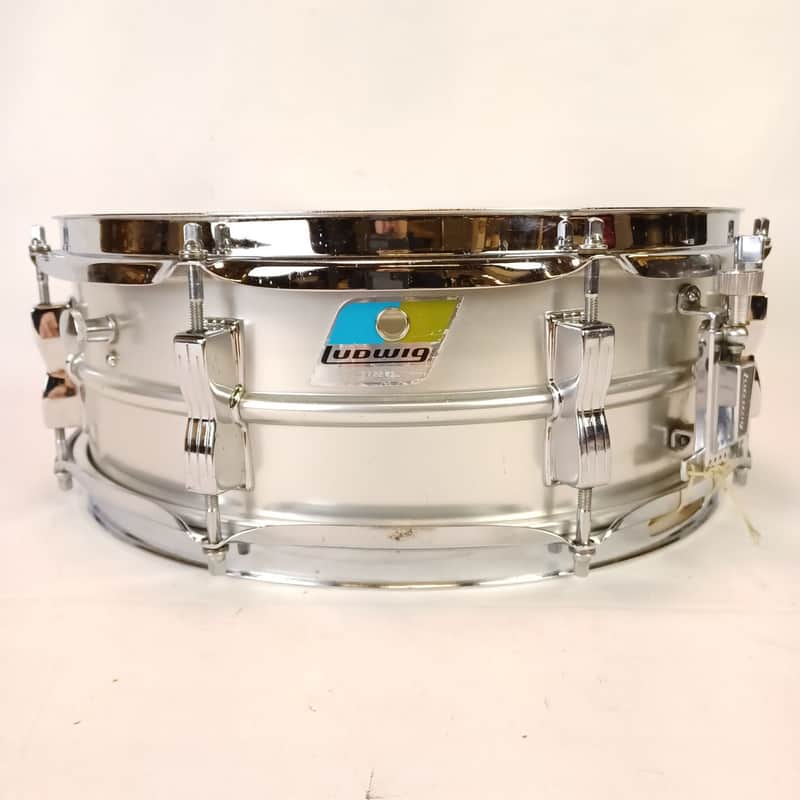 Ludwig 6/10/70 5x14"Acrolite Snare Drum B/O #772265 Baked Aluminum Shell#404 USA image 1