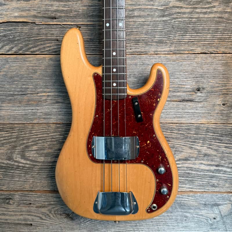 Used Fender Custom Shop 1966 Precision Bass Journeyman Relic - Aged Natural OHSC image 1