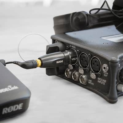 RODE VXLR+ 3.5mm TRS Female to XLR Male Adapter with Phantom Power Converter image 5