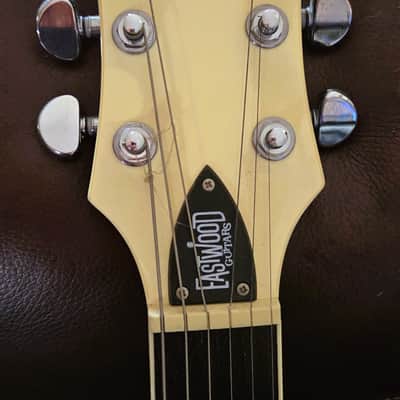 ONE OF A KIND Eastwood Bill Nelson Astroluxe Cadet Custom Prototype semi-hollow guitar Emerald Back image 25