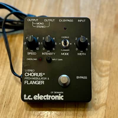 TC Electronic Stereo Chorus + Pitch Modulator & Flanger 1991 - 2016 - Black image 3