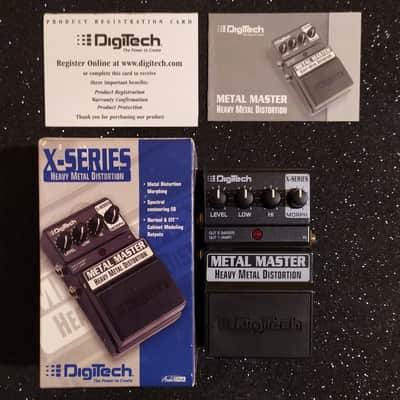 DigiTech XMM Metal Master V1 made in USA w/box & manual image 2