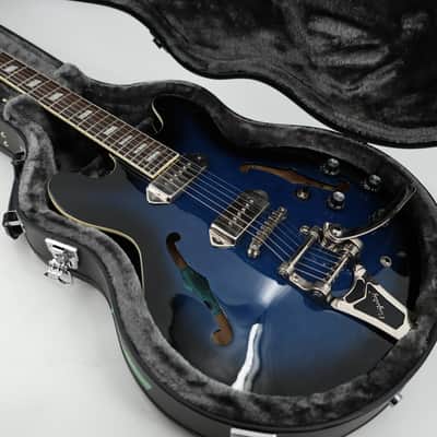 Epiphone Gary Clark Jr. Signature "Blak & Blu" Casino with Bigsby Vibrato w/Case image 1
