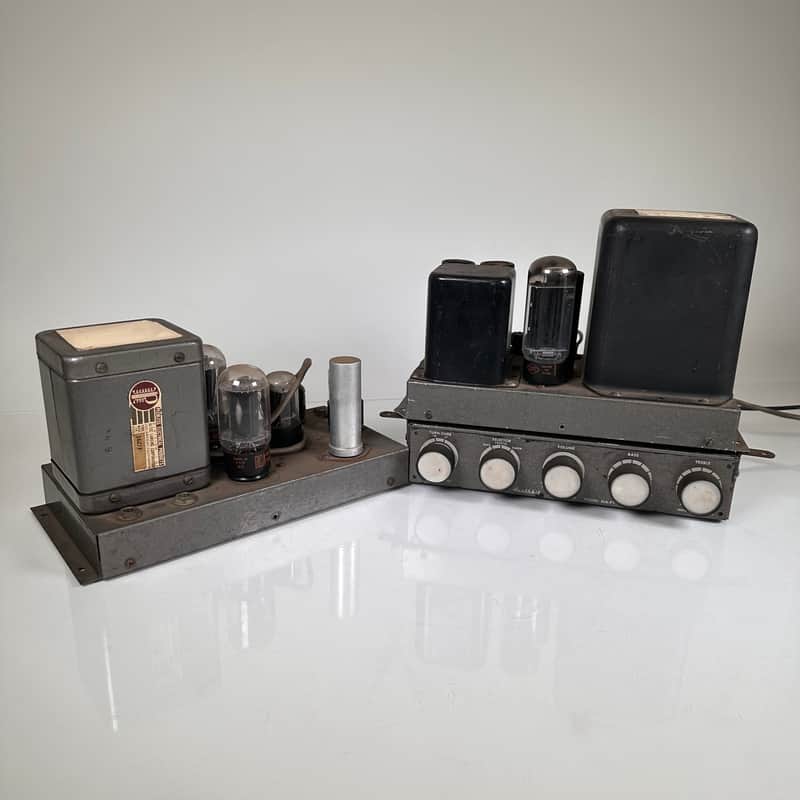 Heathkit WA-P1 Preamplifier & W-2M Mono Tube Power Amplifier & WA-1 Power Supply image 1