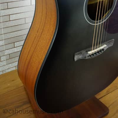 Ibanez AAD50-TCB Advanced Acoustic - Transparent Charcoal Burst Low Gloss image 8