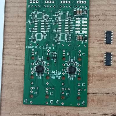 Mutable Instruments Veils pre-populated PCB + Panel image 2