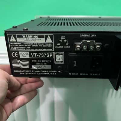 Avalon VT-737sp Tube Channel Strip image 8
