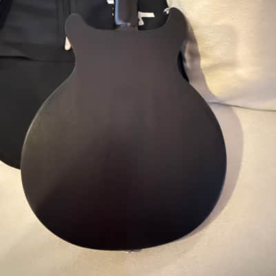 Gibson Les Paul Junior Tribute DC with Front-Mounted Input Jack 2019 - Worn Ebony Upgrades* including Fishman noiseless P90 image 6