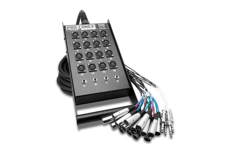 Hosa Sh16 X425 25 Ft Multicore Stage Box 16 X4 image 1