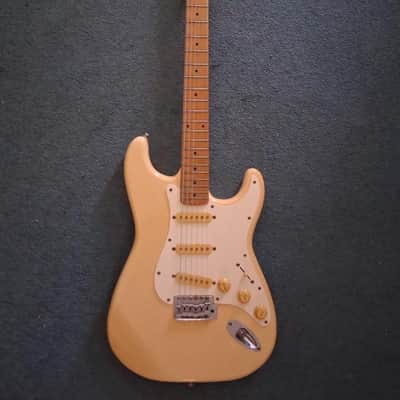 1994 Squier Stratocaster Bullet Series Vintage "Natural Cream Patina" image 11