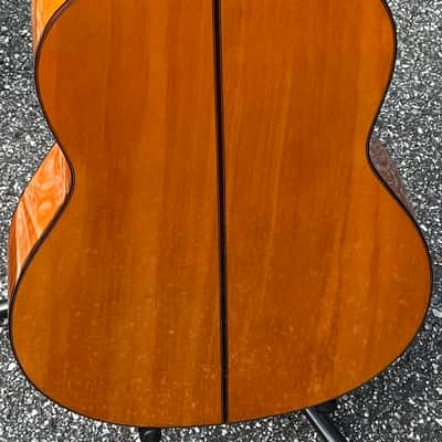 Jose Romero Estudio Flamenco Blanca Nylon String Guitar W/HSC Natural image 6