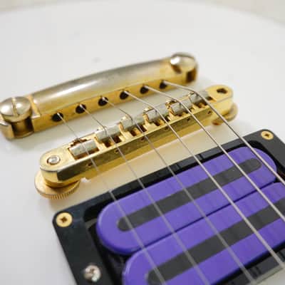 Greco EGC Custom White 1990 MIJ w/ DiMarzio X2N Pickups & Case image 12