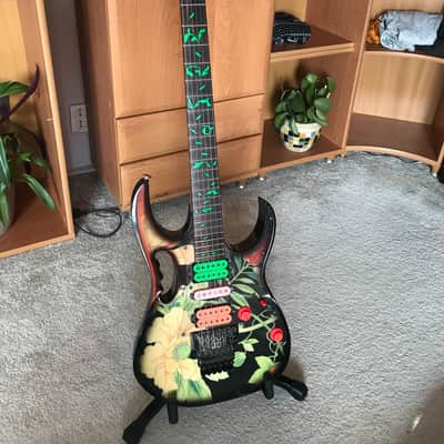 Ibanez JEM77-FP Steve Vai Signature  Floral Pattern 1989 Floral Pattern image 19