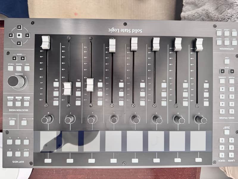 Solid State Logic SSL UF8 DAW Controller 2021 - Present - Black image 1