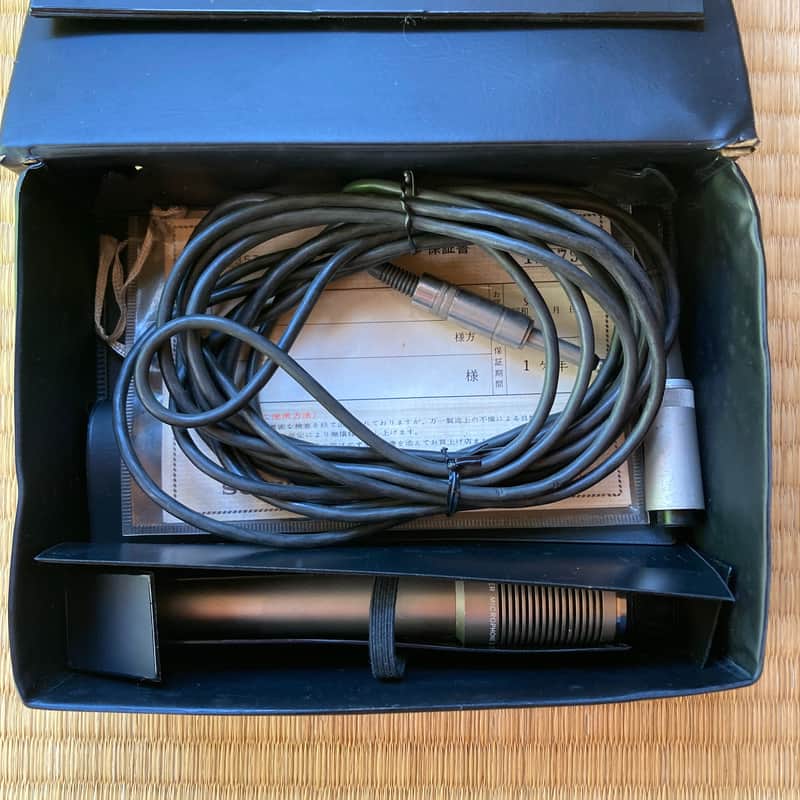 ☆ 1970s ☆ Sony ECM-280 ☆ Electret Condenser Microphone 600Ω