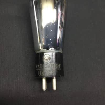 RCA Radiotron UX 245 Globe Radio Amplifier VACUUM TUBE Marginal 12.9293 image 1