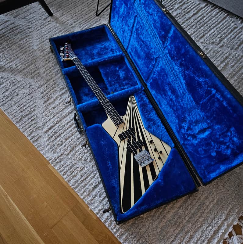 Gibson Explorer Bass "Designer Series" 1985 with Original Hardcase image 1