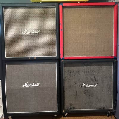 Marshall 1935B Cabinet Custom Red from 1969 T1511 image 6