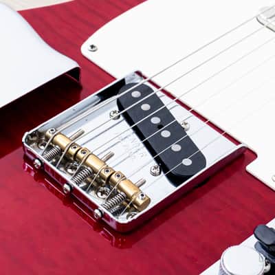 2000 Fender Designer Edition”American Vintage ‘62 Telecaster Custom Flame Maple w/ Lindy Fralin, Case image 8