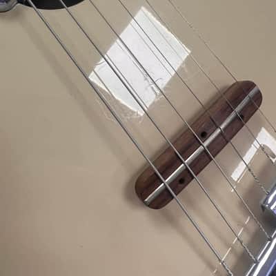 Danelectro Convertible Reissue White Hollow Body Electric Guitar image 13