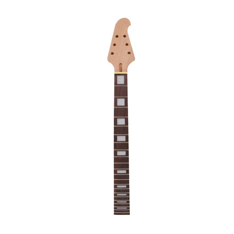 Guitar Neck 22fret 25.5inch Rosewood Fretboard Block Inlay image 1