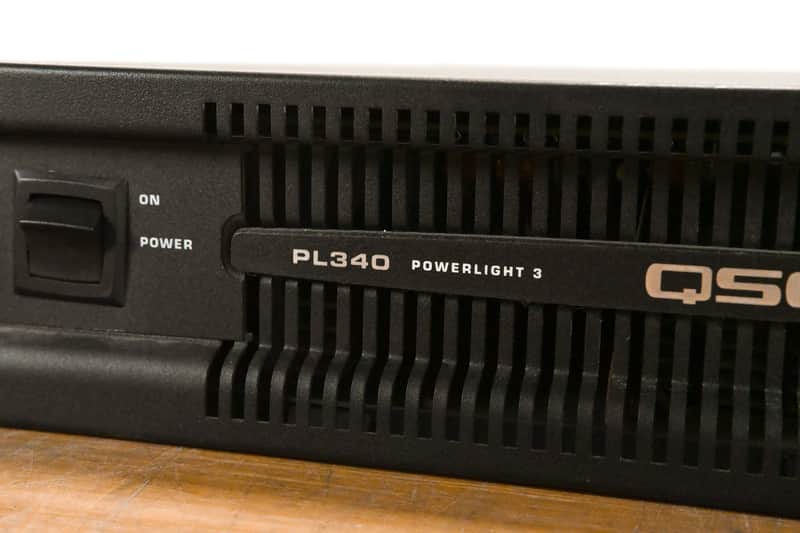 QSC PL340 Powerlight 3 Series 2-Channel Power Amplifier CG01043