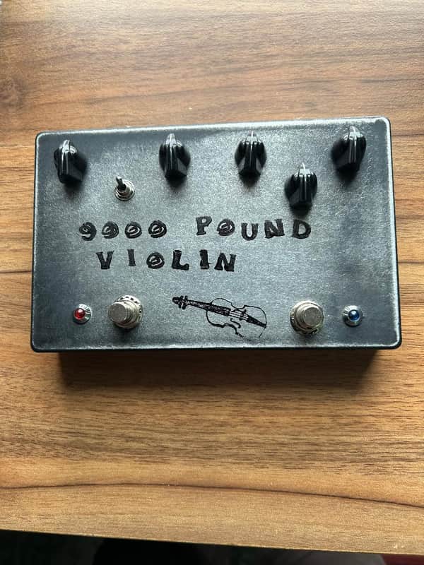 Dentone 9000 Pound Violin fuzz prototype sonic mayhem hand built boutique 2026 - Ransom note relic image 1