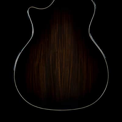 Taylor 814ce "Builders Edition" Black Top, Adirondack Spruce, Indian Rosewood - USED 2020s image 3