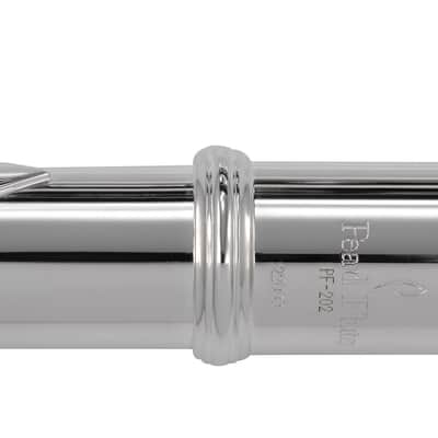 Belsona by Pearl 202 Series C-Foot Open Hole Flute w/Cleaning Rod & Hard Case | PF202 | 2-Day | WorldShip | Auth Dealer image 3