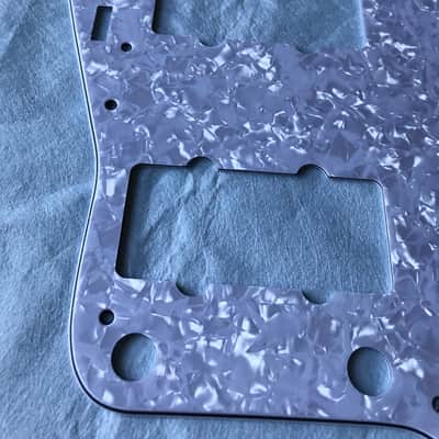 Custom New 4 Ply White Pearl Japan Jazzmaster Style Guitar Pickguard Scratch Plate image 4