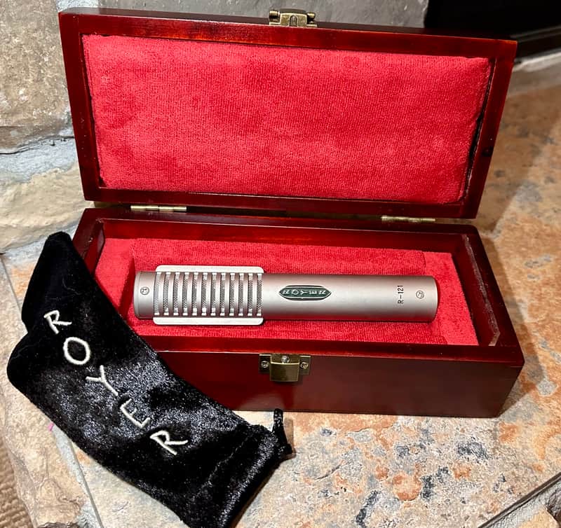 Royer R-121 Ribbon Microphone 1998 - 2021 - Nickel image 1