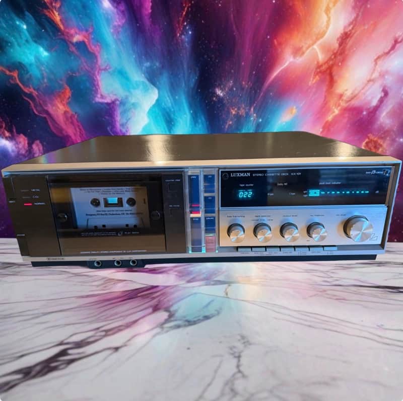 Luxman KX-101 2- Head "Suckface" Cassette Deck Full Fresh Service High Fidelity! image 1