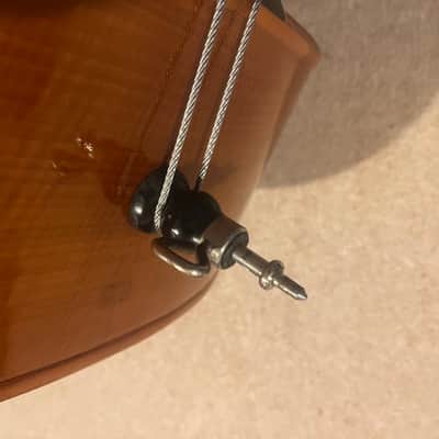 Musima  3/4 Double Bass (Stradivarius Copy, Laminated) 1990-2000 - Natural gloss image 15