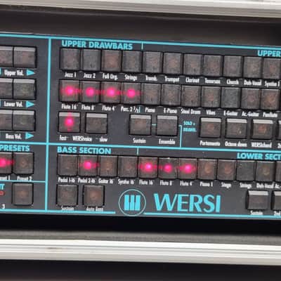Wersi City KF2 Rack (Germany, 1980)! Vintage MIDI Synthesizer Expander with 2 extra sound cards image 4