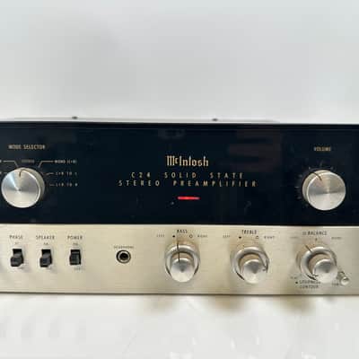 McIntosh C24 Vintage Solid State Stereo Preamplifier image 4