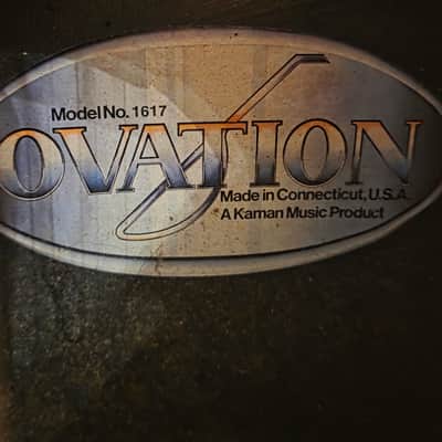 Vintage 1970s Ovation 1617 Legend Natural With Original Case image 6