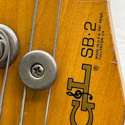 Vintage G&L SB-2 1982 - Sunburst - Looks old, plays like new image 4