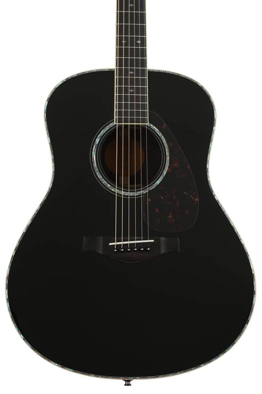 Yamaha LL16D ARE Original Jumbo Acoustic-electric Guitar - Black image 1